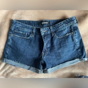 Express denim Jean shorts size 10